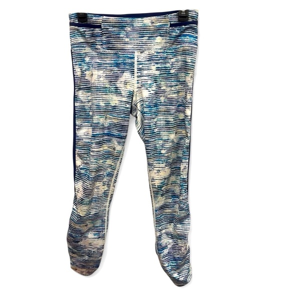 Lululemon Real Quick Tight in Blurry Belle Blue size 6 - Picture 3 of 14